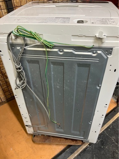【中古】大阪引取限定　SHARP 全自動洗濯機 ES-GE5E-J-W 5.5kg【KSC1F100】