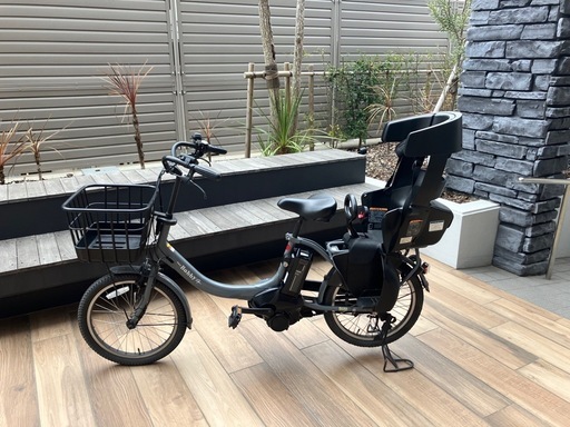電動アシスト自転車　　YAMAHA 　ヤマハ　PASS BABBY un SP 2022 モデル　ソリッドグレー