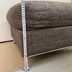 1人用ソファ　カウチソファの一部　の画像
