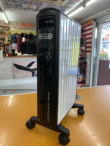 愛品館江戸川店】 デロンギ マルチダイナミックヒーターMDHS12-BK 2022