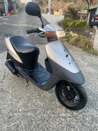 【キックのみ始動、実働車】2スト原付 スズキ レッツ2 中古車