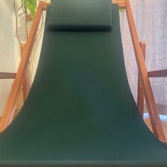折りたたみ式 デッキチェアの画像
