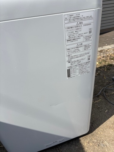 良品 パナソニック 6.0㎏ 全自動洗濯機 NA-F6B1 2023年製