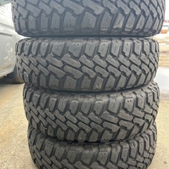 ♫　195/80R15マッドスター　5穴114.3アルミホイールセット　テリオスキッドなどの画像