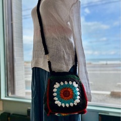 ハンドメイドグラニーバック の画像