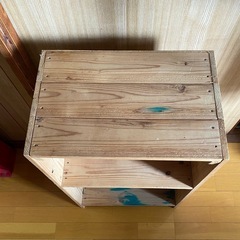 ウッド2段BOXの画像