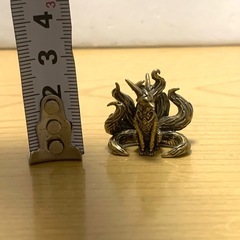 ★ キツネの金属製の置物　★  の画像
