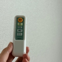 リモコン付き照明の画像