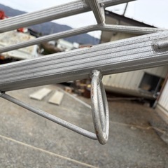 12尺12尺（高さ350㎝）造園 植木の剪定作業に最適　はしご 梯子 作業台　アルミ　脚立の画像