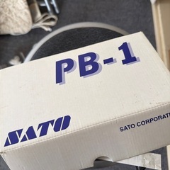 ハンドラベラー　　シール値札付けの画像