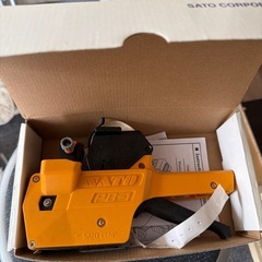 ハンドラベラー　　シール値札付けの画像