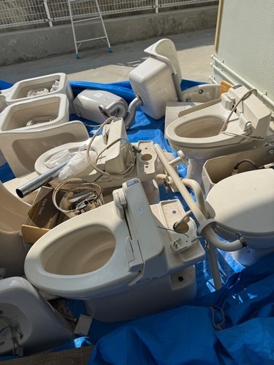 ウォッシュレット付きトイレ大便器