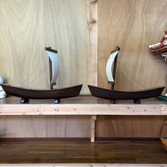 サバニ(船) 置物　ハンドメイド作品の画像