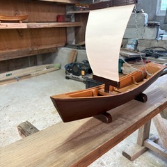 サバニ(船) 置物　ハンドメイド作品の画像