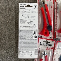 カッターまとめ　日用品　工具の画像