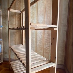 木製シェルフの画像