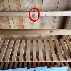 木製シェルフの画像