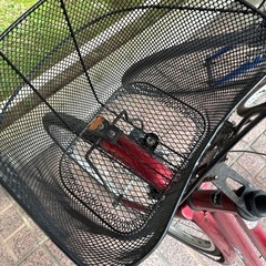 赤色自転車 カゴ・鍵あり すぐ乗れます 新大阪/三国の画像