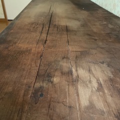 
テーブル　裁ち台  一枚板　古民具　杉の画像