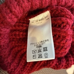 ベビー用ニット帽の画像