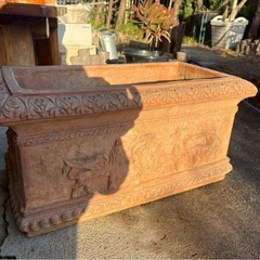 イタリア製 テラコッタ植木鉢セットの画像