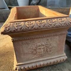 イタリア製 テラコッタ植木鉢セットの画像