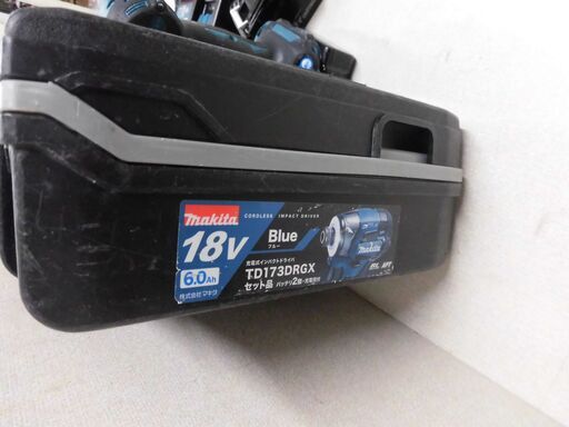 ?【電動工具】入荷！現行モデル makita18V TD173DRGX インパクト 【地域最大級電動工具売り場高価買取アールワン田川】