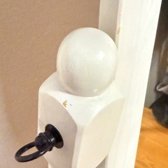 全身ミラー 姿見 ホワイト  白の画像