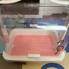 ミルトン　　Pigeon チュチュベビー哺乳瓶　水切り収納ボックスセットの画像