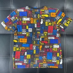 アディダスオリジナルス adidas originals MULTICOLOR TEE グラフィック プリント Tシャツ 半袖 総柄 の画像