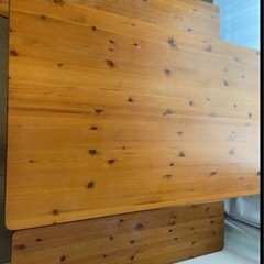 ダイニングテーブルとベンチセットの画像