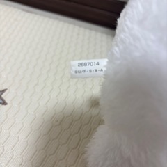 シロぬいぐるみの画像