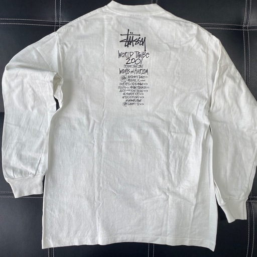 old stussy STUSSY ステューシー Tシャツ WORLD TRIBE 2001