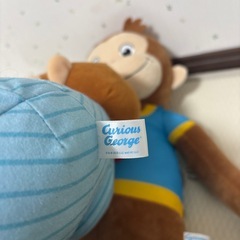 おさるのジョージぬいぐるみの画像