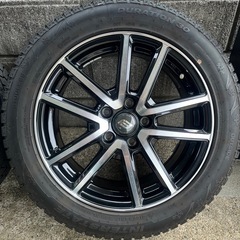 RC1オデッセイ　17インチ　ホイール美品 　スタッドレス　セット　の画像