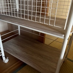 山善　押し入れ収納ラックの画像