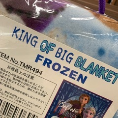 美原店　新品 140x190 アナと雪の女王　ブランケット　の画像