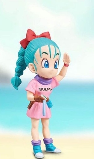 ドラゴンボール ワールドコレクタブルフィギュア　-少年期編1-　ブルマ　