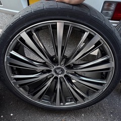 メッキホイールの画像