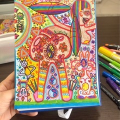 カラフルアート🎨。ポップアート。スピリチュアル系の画像