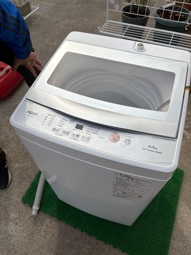 美品　全自動洗濯機