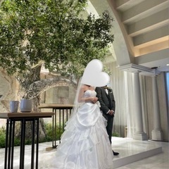 【美品】ウェディングドレス（全セット）1stオーナーの画像