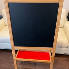 イケア/IKEA イーゼル ホワイトボード 黒板 ブラックボード の画像