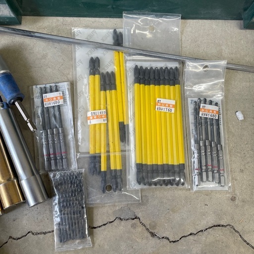 工具まとめ売り ステップドリル・ビット・ホールソー 多数 DIY 職人向け