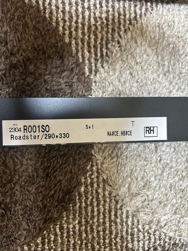 na.nbロードスター用 シートレール 右側 RH 中古