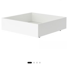 IKEA シングルベッド フレーム＋床下収納2個＋マットレスの画像