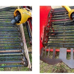 ニプロ 掘取機 BL65SFDG-1S 甘藷 サトイモ 里芋 掘り取り機 ジョイント付 作業機 農機具 中古 配送可の画像