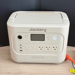 【ほぼ未使用】ポータブル電源 ＋ ソーラーパネルセット　Jackery 1000newの画像