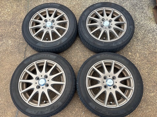 2024年製 155/65R14 ヨコハマ サマータイヤ アルミ付4本