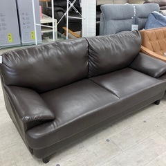 3人掛けソファー ダークブラウン 【トレファク堺福田店】の画像